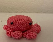 Cute Yarn Octopus Toy Crochet Plush