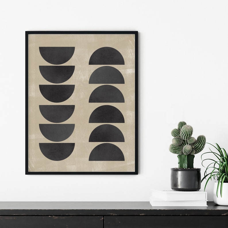 Set of 5 Printable Art Wall Collage Kit Minimalist Gallery - Etsy
