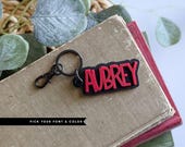 → View on Etsy: Personalized Acrylic Name Keychain, Custom Bag Tag, Backpack Accessory Personalized Acrylic Name Keychain, Custom Bag Tag, Backpack Accessory