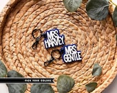 Personalized Teacher Name Keychain, Acrylic Apple Tag, Teacher Appreciation Gift