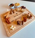 Off my tits on  picky bits serving board, chopping board, Cheese Board, Charcuterie Board