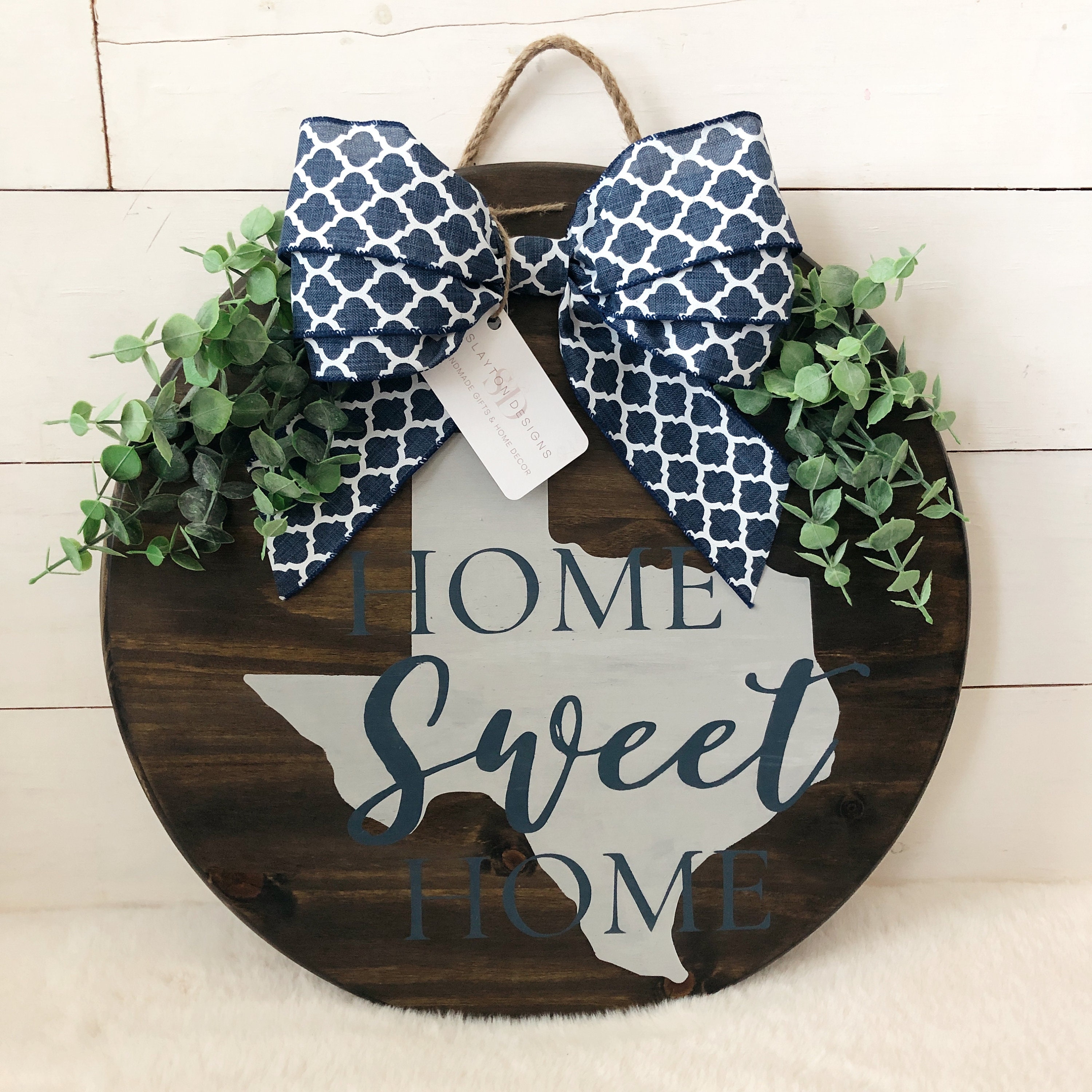 Texas Wall Decor Front Door Wreath Wood Door Hanger Home Etsy