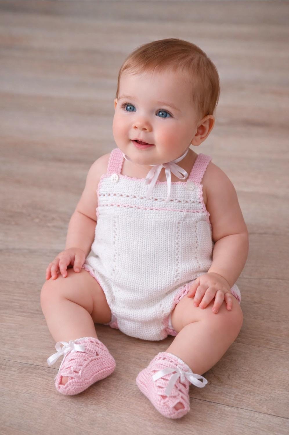 Magnolia Bloom Sun Suit Set Crochet Pattern