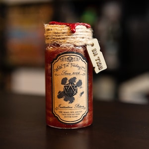 DnD Dice Roller Potion - Custom Floating Dice Roller Initiative Potion