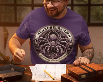 Menzoberranzan Underdark City Seal Dungeons and Dragons T-Shirt