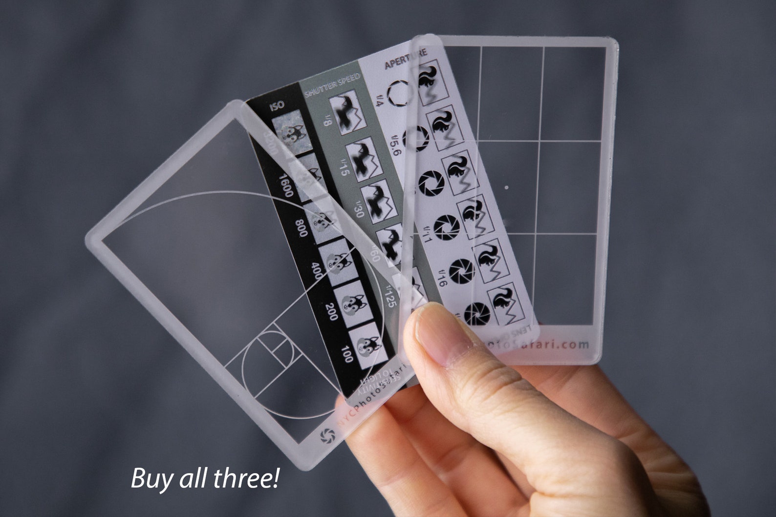 Dslr/mirrorless Photography cheat Sheet Credit Card Size Photo ...