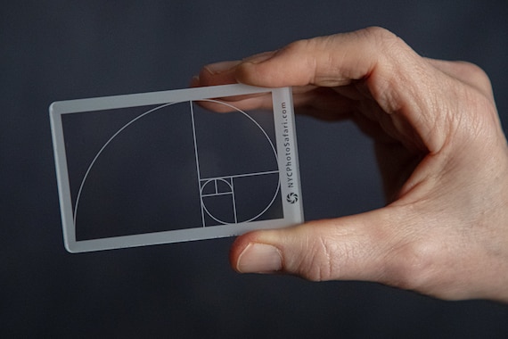 Golden Ratio/fibonacci Composition View Finder Photography