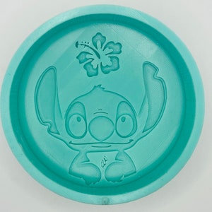 Stitch Silicone Mold for Car Freshies, Car Freshies Molds, Molds for Aroma Beads, Character SiliconeMold
