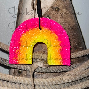 Rainbow Car Freshies, Car Freshy, Car Freshener, Custom Car Freshie