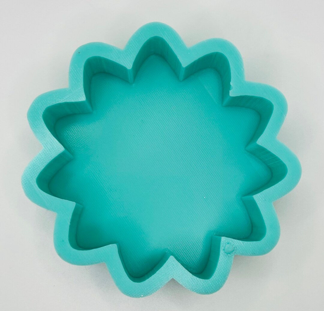 Plain Sunflowers Silicone Mold for Car Freshies, Car Freshies Molds
