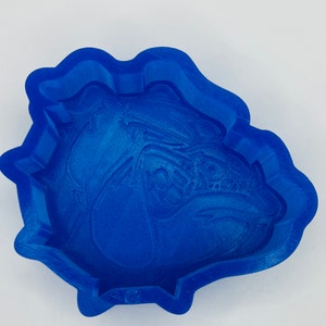 BullDog Silikonform für Auto Freshies, Auto Frischlinge Formen, Formen für Duftperlen, Schule Silikonform, Schule Maskottchen Silikon