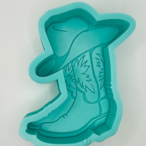 Western Cowboy Boots Silicone Mold for Car Freshies, Aroma Beads, and Air Freshener Making