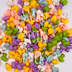 Small Resin Ducks, Small Ducks for Jeep Car Freshies, Car Freshies, Freshie Decorations, Ducked Jeep