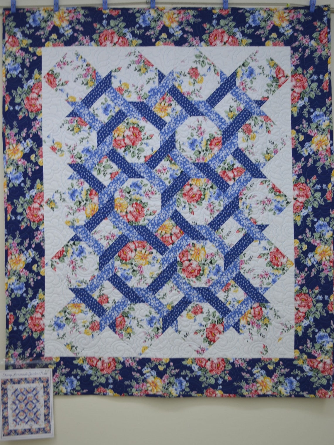 Garden Twist Quilt Kit. Cherry Lemonade 100 Cotton Fabric Etsy