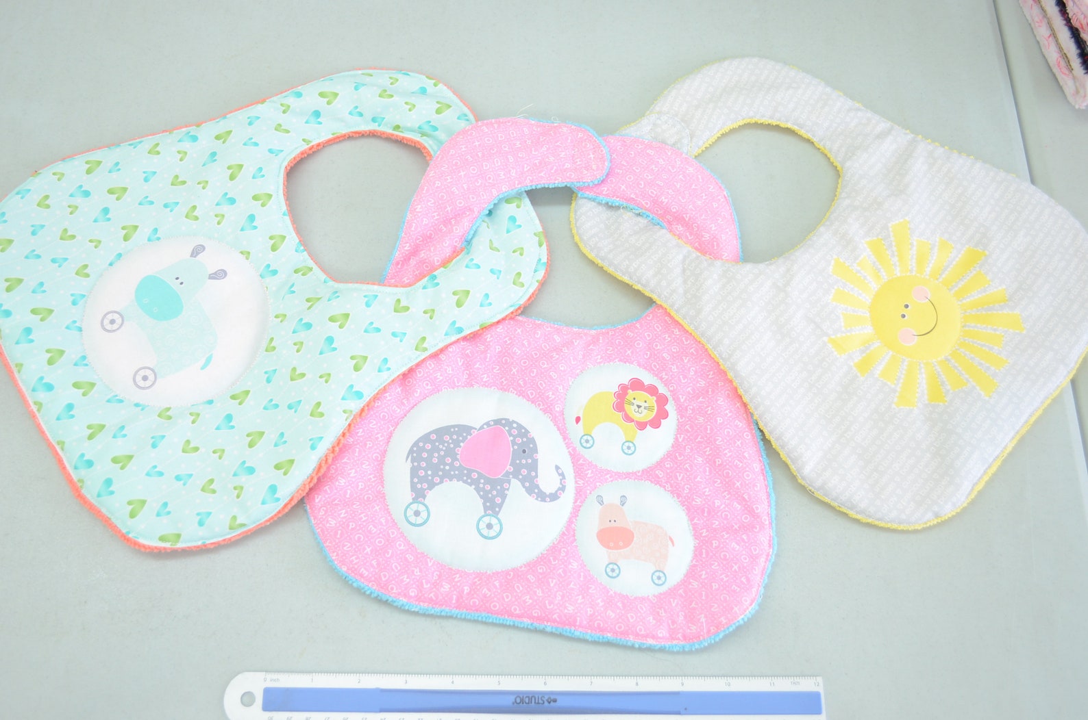 Baby Bibs Kit. Includes Fabric Panel with Directions Etsy