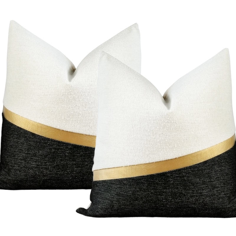 Gold Accent Pillow Etsy