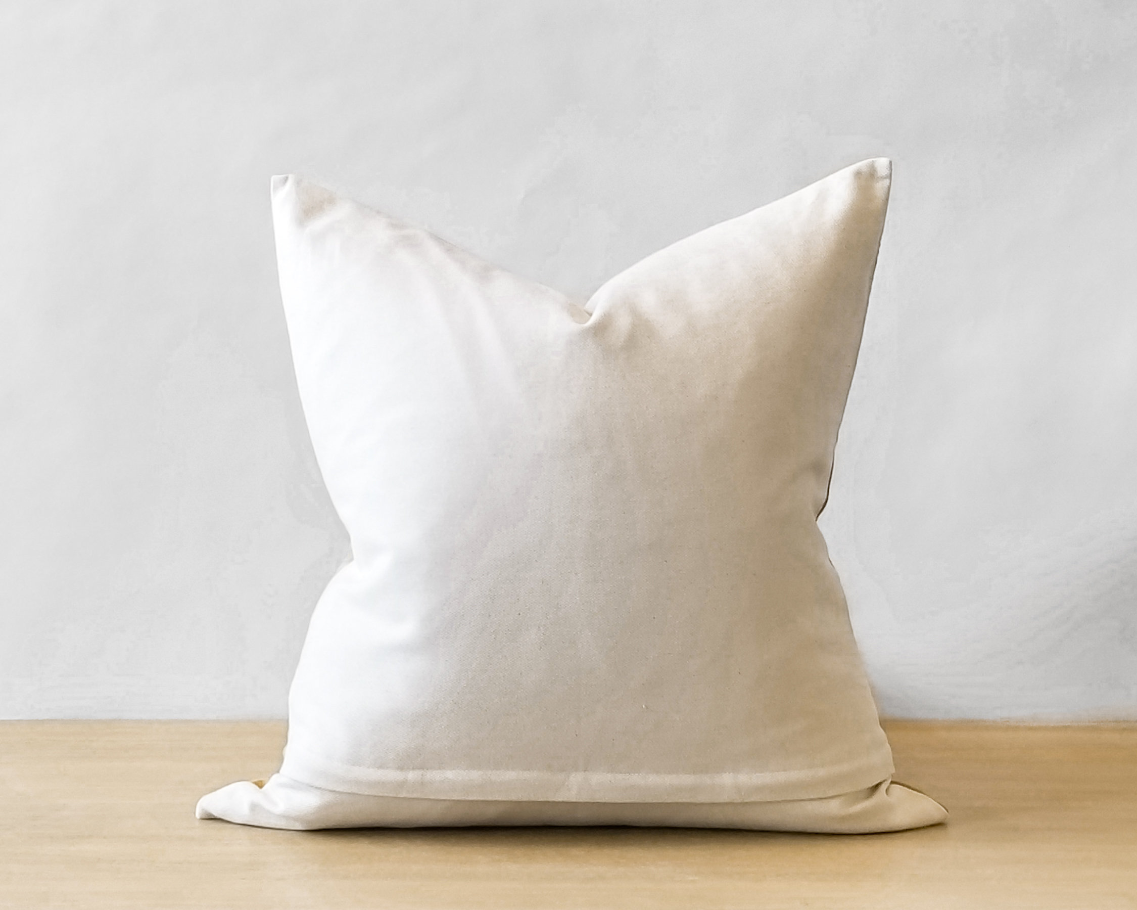 Sage Linen Pillow Cover With Faux Leather Stripes Coastal Etsy