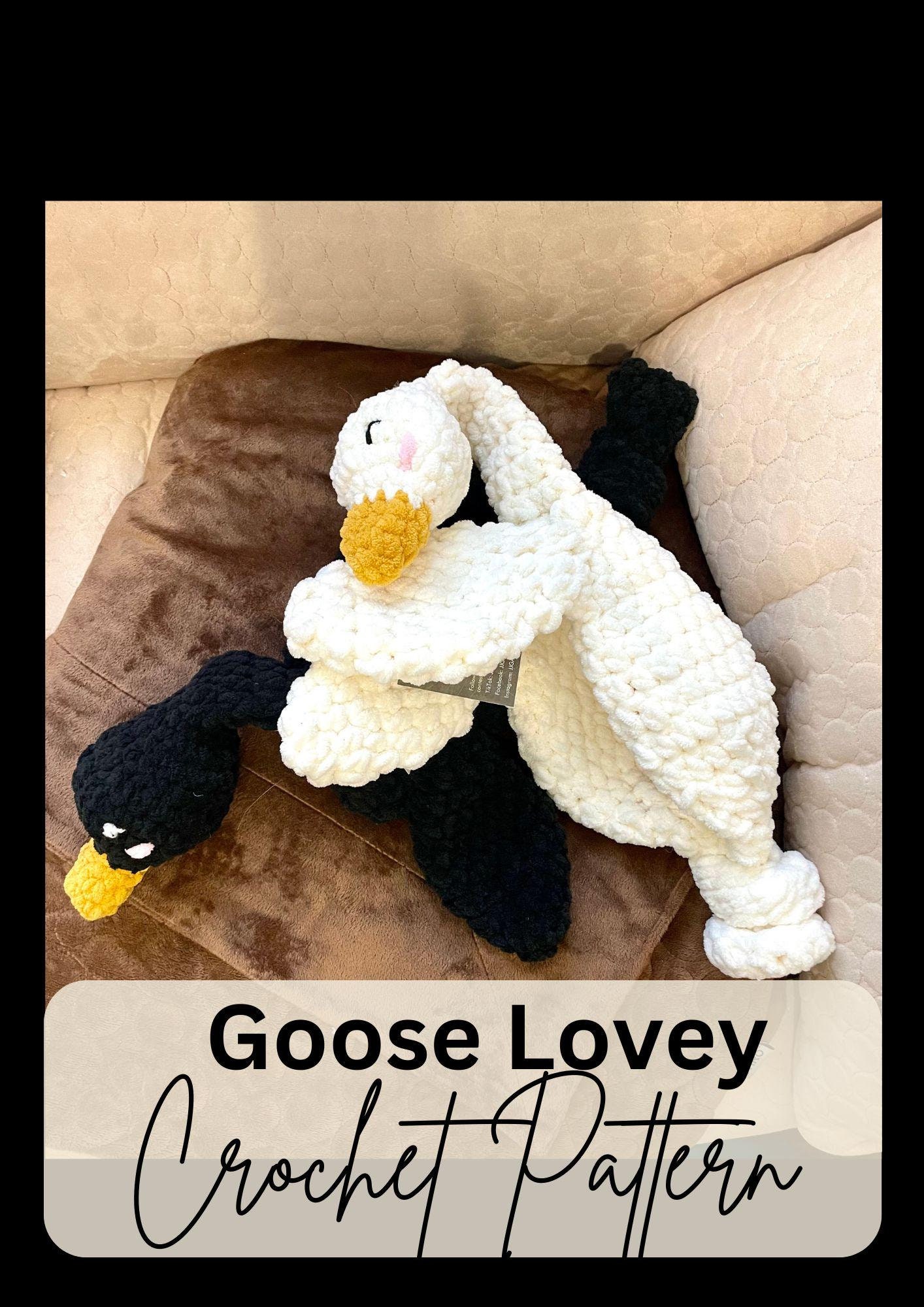 38 Crochet Patterns for Gifts, Decor, Accessories, and Amigurumi 37 Goose Snuggler Crochet Pattern