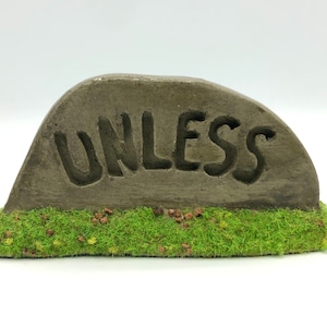 Unless Cement Desk Art