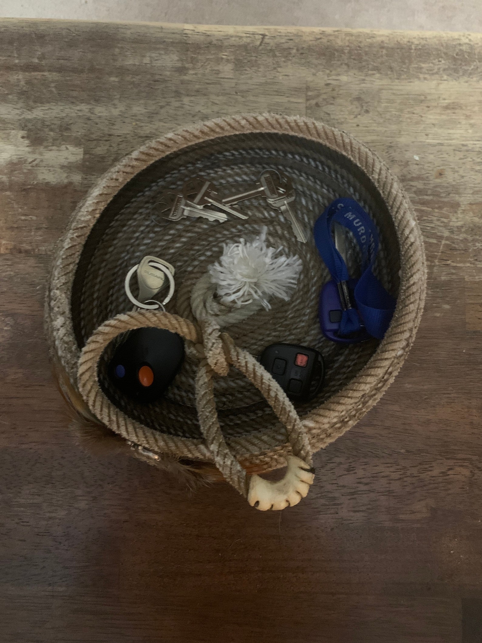 Cowboy Rope basket Etsy