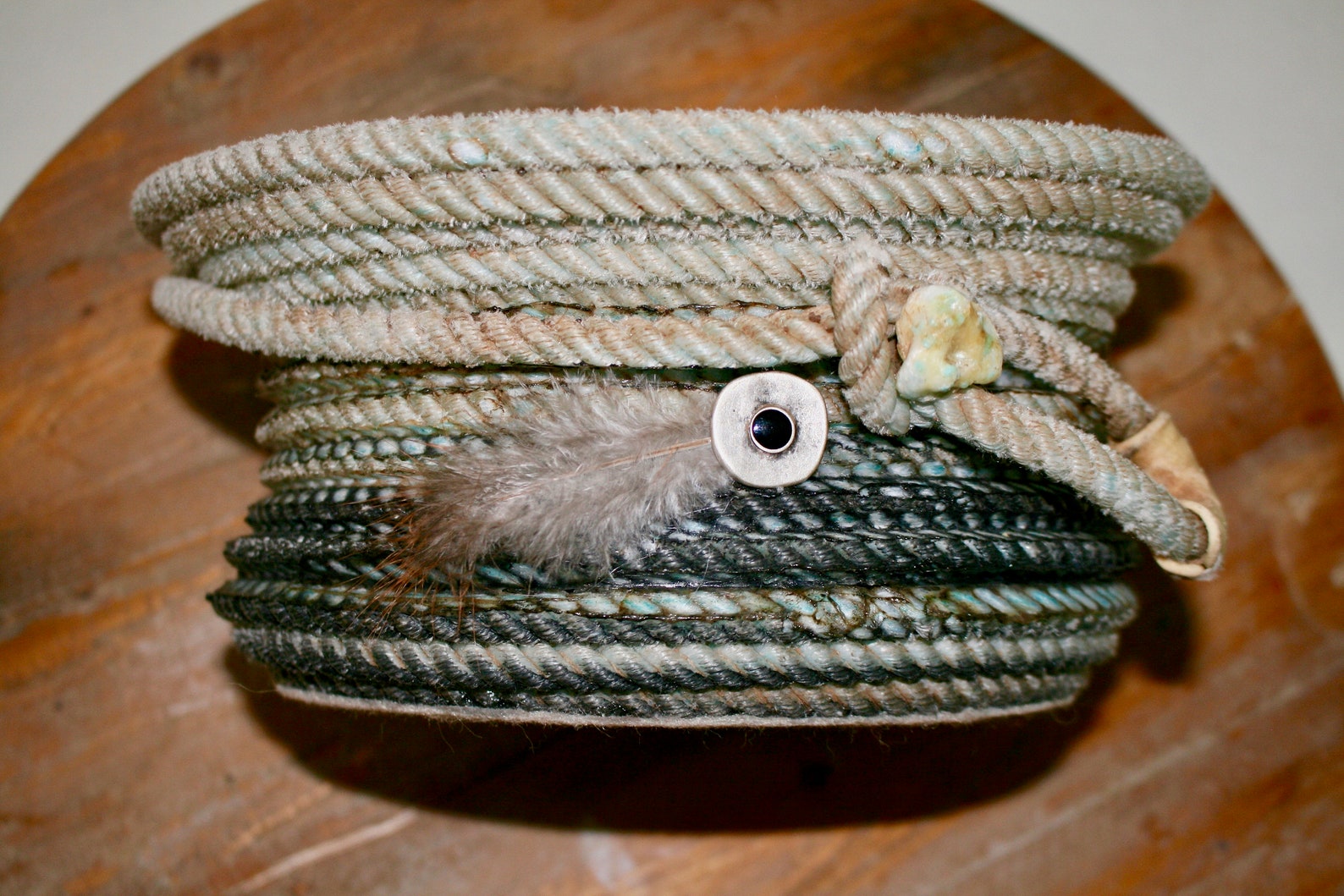 Cowboy Rope Basket Etsy