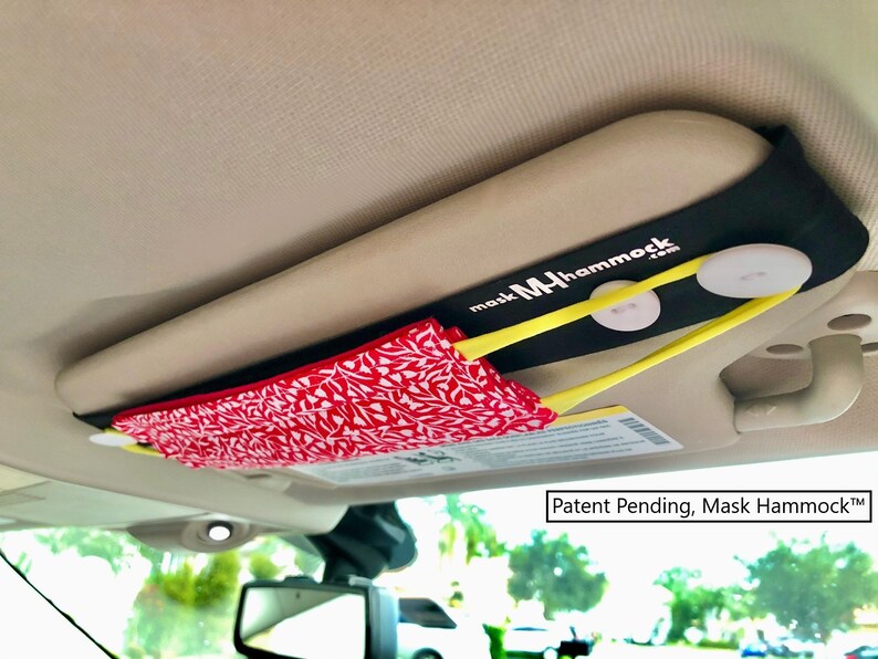 Face Mask Holder Storage for Automobile Sun Visor Car Etsy