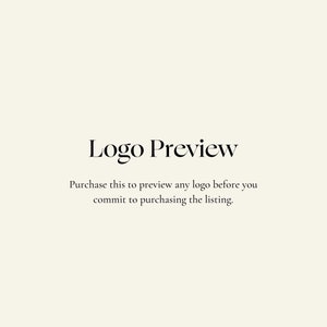 Logo Preview — Preview Any Logo Design with Your Business Name