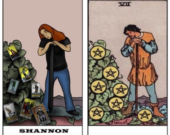 Custom Tarot Card - 1 person