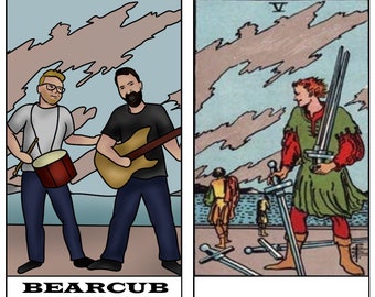 Custom Tarot Card - 2-3 people