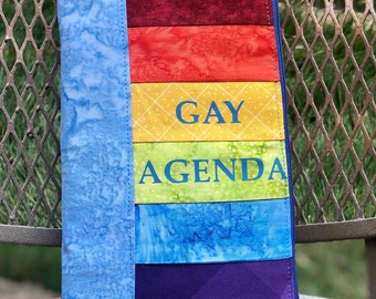 Padfolio 5x8 - Gay Agenda (Made to Order)