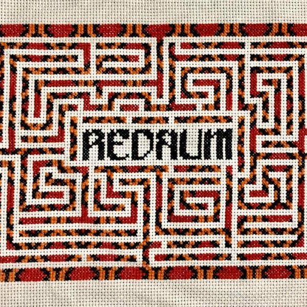 Cross Stitch Pattern - Redrum