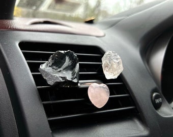 Crystal Car Air Vents Clips | Crystal Air Vents | Crystals For Car | Healing Crystals | Car Accessories For Women | Witchy | Boho |