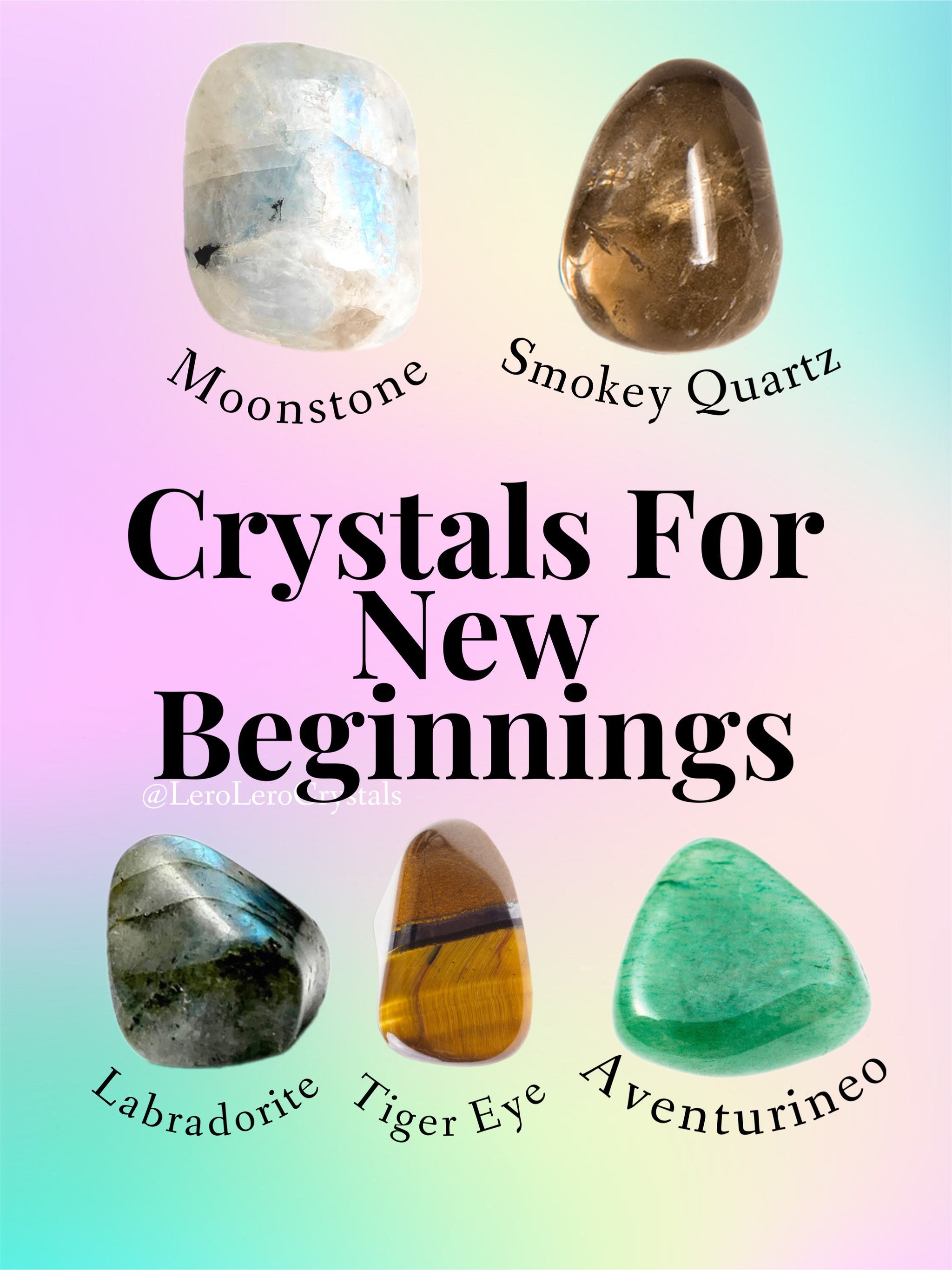 New Beginnings Crystal Pack Crystals for Mew Beginnings New