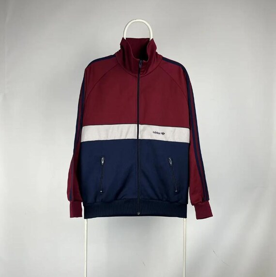 Vintage Adidas Track Jacket Windbreaker 80s 90s - Etsy