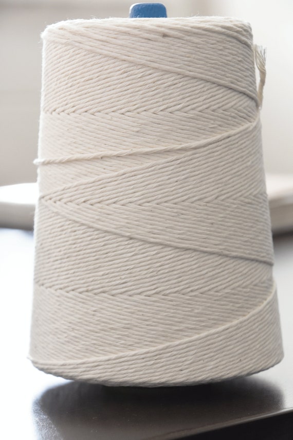 16 Ply White Cotton Butcher Twine String Rope 2,520 Feet 840 Yard
