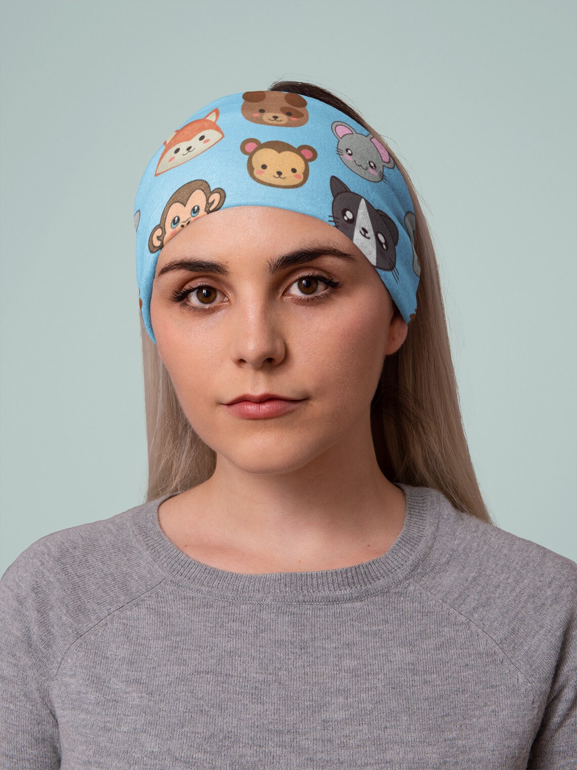 Bandana for Women Wide Headband Cute Headband Kawaii Etsy