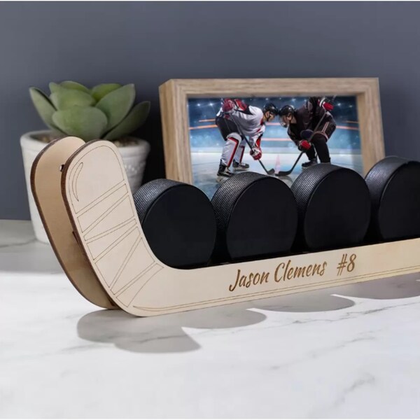 Hockey Puck Display Case Etsy