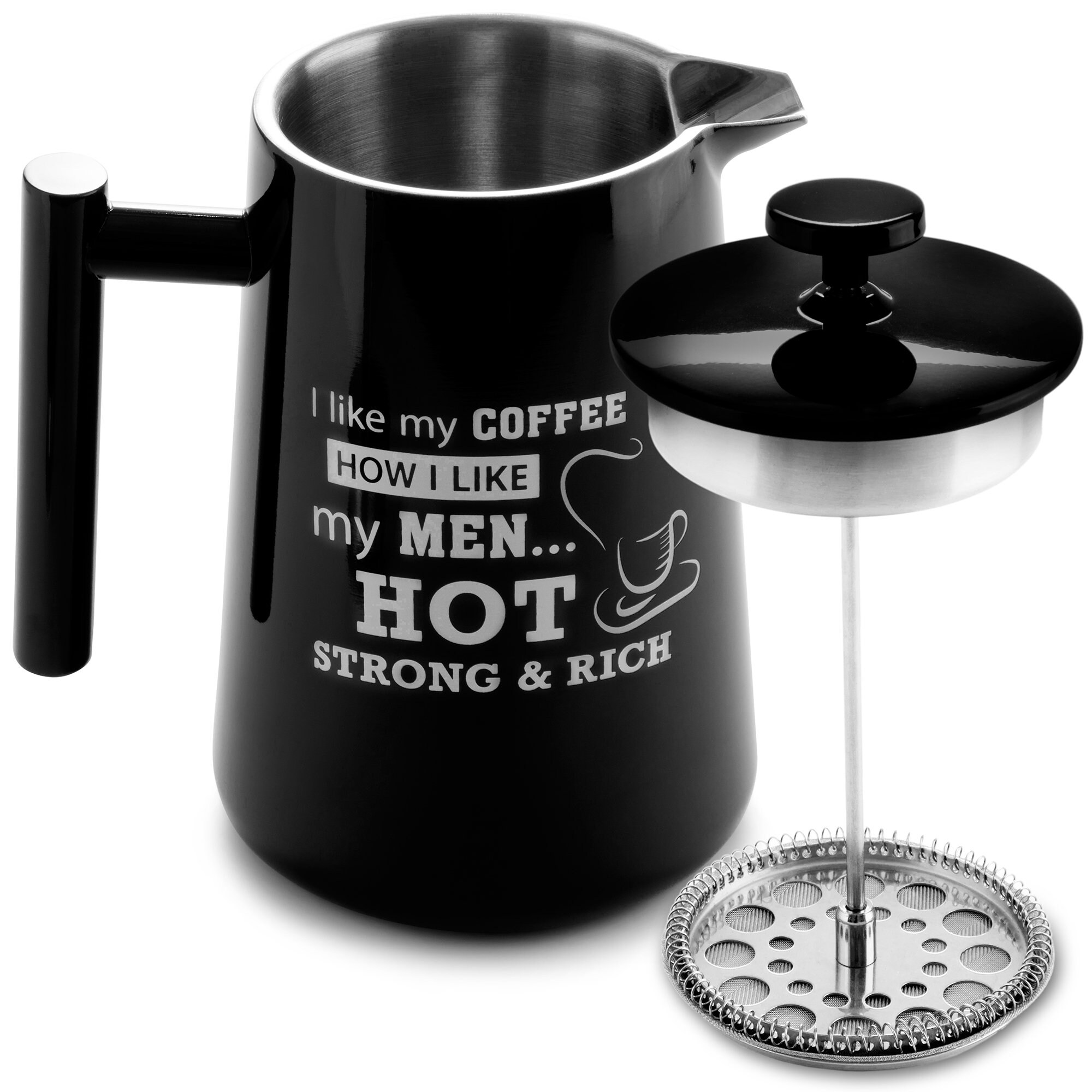 French Press Coffee Maker Black Coffee French Presses Best Etsy Australia