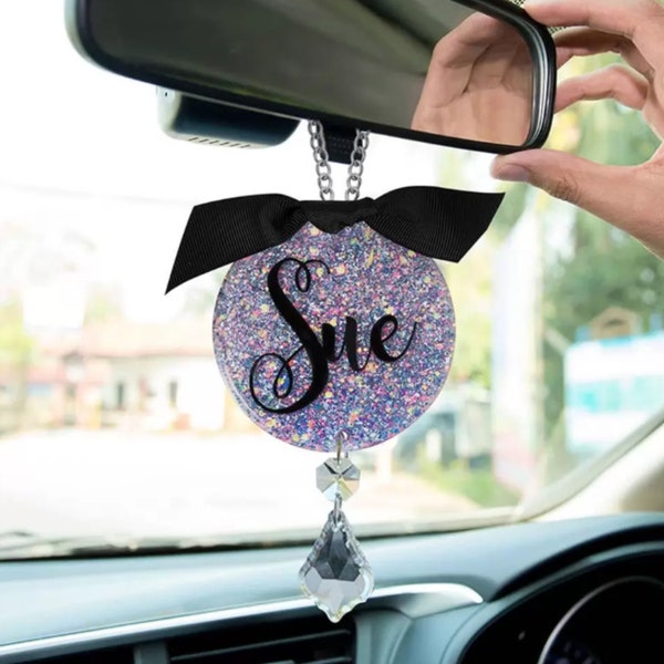 Car Mirror Charm Etsy