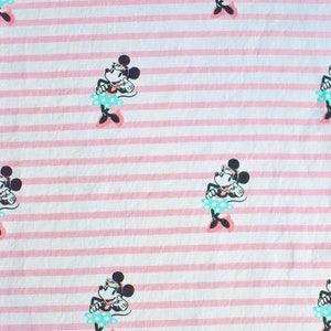 Minnie Mouse Remnant - 1 yard 9 inches, 43&quot; wide, 100% cotton