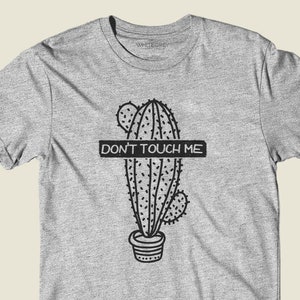 Don't touch me T shirt Tee Unisex Women's Men's TShirt image 1