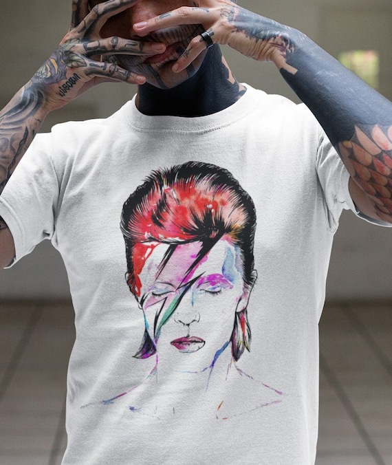 David bowie t shirt uk online
