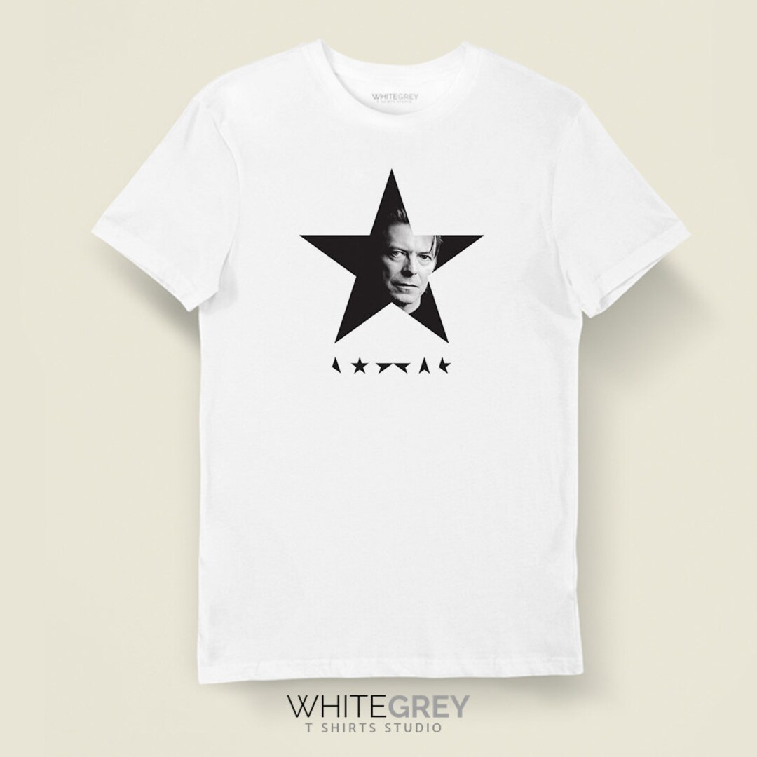 David bowie blackstar t shirt discount