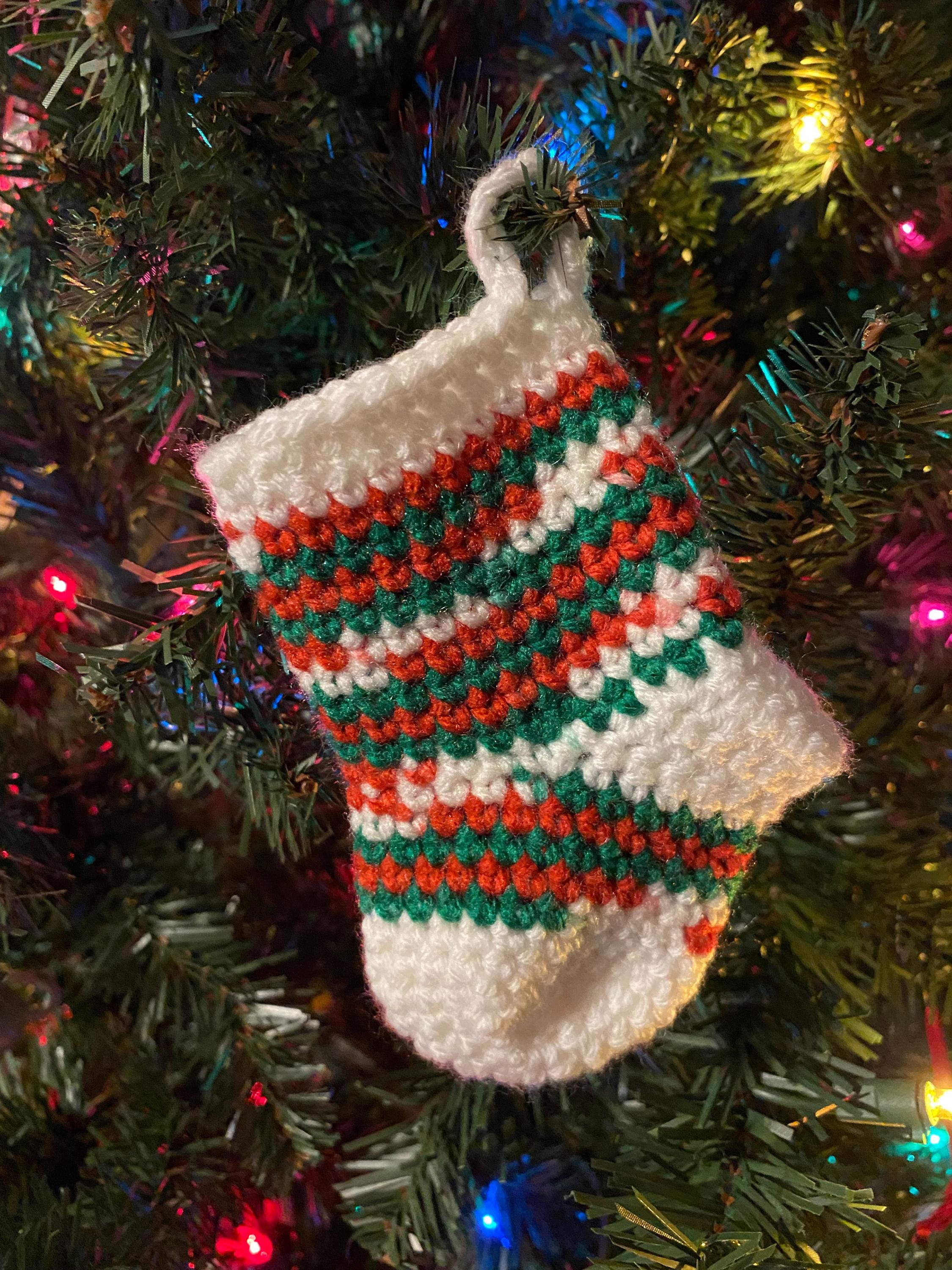 30 Christmas Stocking Crochet Patterns for Handmade Holiday Keepsakes 31 Mini Christmas Stocking Pattern