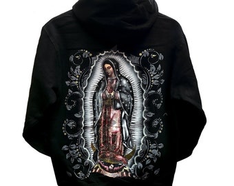 【BLACK】Guadalupe zip hoodie Born x Raised Guadalupe Hoodie Black – SOMEWHERE