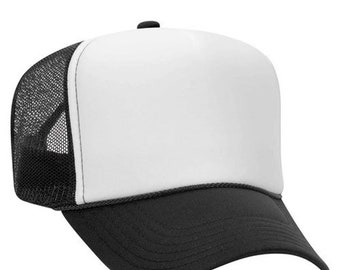 Sublimation Custom Foam Trucker Hat, Personalized Foam Hat, Unisex Foam Trucker Hat, Custom Caps, Custom Hats, Trucker hats