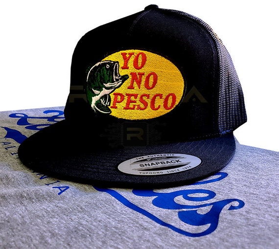 Yo No Pesco Hat Gorra Del Pescado Inspiration TQM Hat Snapback, Yo No Pesco  Hat Mexico Corridos Belicos Hat 