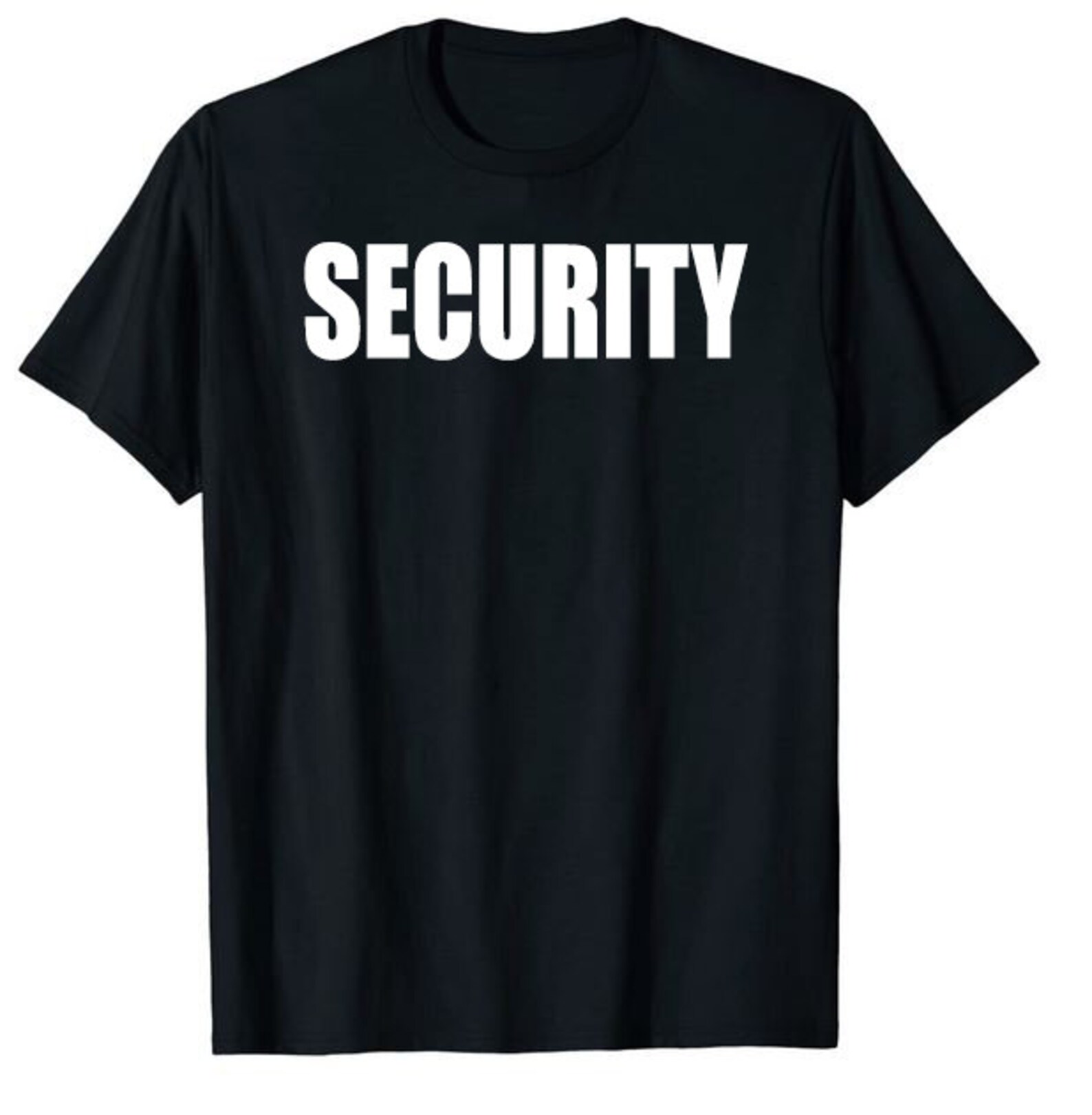 Black Security T-Shirt Bar Bouncer Concert Staff T-Shirt Gifts | Etsy