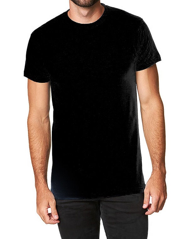 Plain Black Shirt Unisex Blank Black Shirt for Printing - Etsy