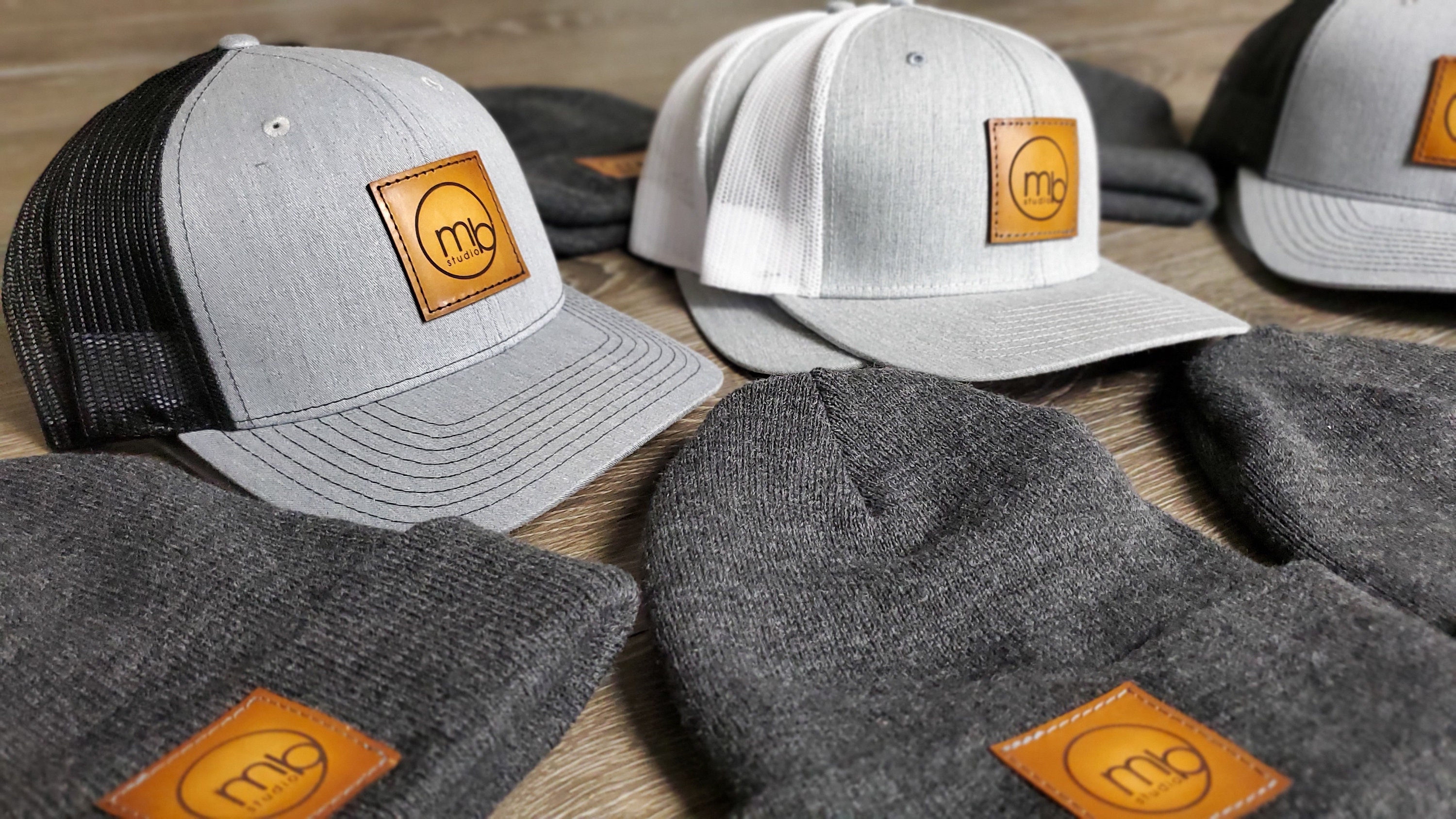 Die Cut Custom Leather Patches Laser Engraved Etsy